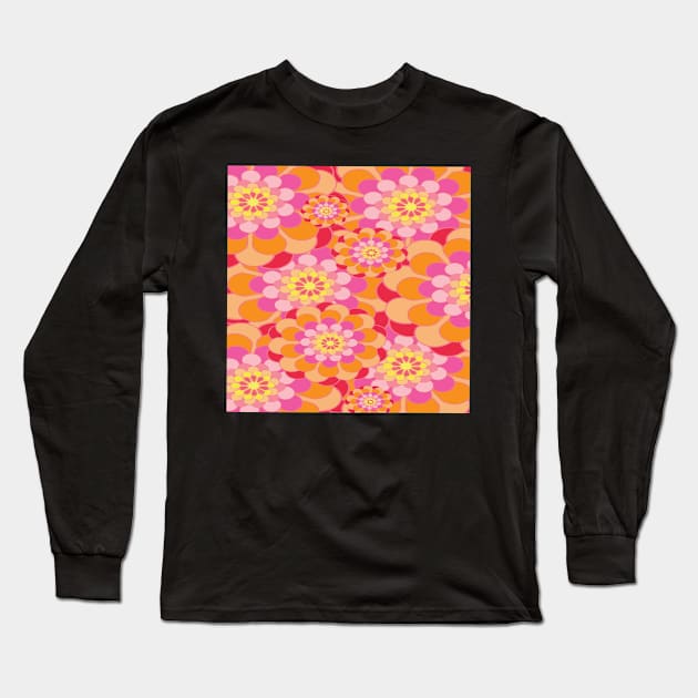 Colorful flower Long Sleeve T-Shirt by Flowerart1232